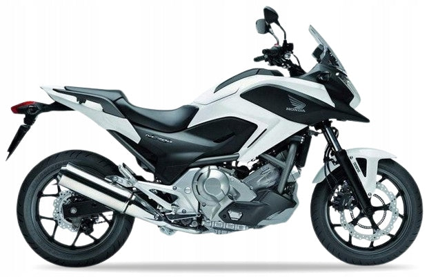 Naklejki na motocykl Honda Nc 700 X 2012-2013 Biały Nha66 - Juula