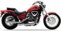 Naklejki na motocykl Honda Shadow Vt 600 Vlx 2001-2003 Pomarańczowy Yr271 - Juula