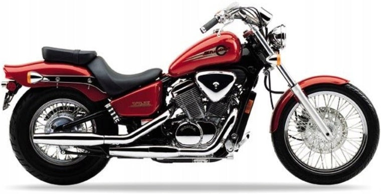 Naklejki na motocykl Honda Shadow Vt 600 Vlx 2001-2003 Pomarańczowy Yr271 - Juula