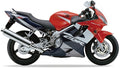 Naklejki na motocykl Honda Cbr 600 F 2002 Czerwony R127 Ciemny Niebieski - Juula