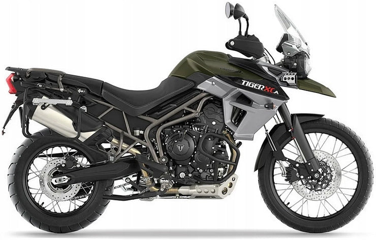 NAKLEJKI NA MOTOCYKL JUULA DO TRIUMPH TIGER 800 XCA 2016-2017 CIEMNY ZIELONY