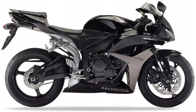 NAKLEJKI JUULA DO HONDA CBR 600 RR 2007-2008 GRAFITOWO-CZARNY NHB01EA