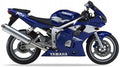 NAKLEJKI NA MOTOCYKL JUULA DO YAMAHA YZF R6 1999 NIEBIESKI C RJ03