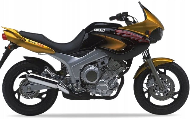 Autocollants JUUL pour moto Yamaha TDM 850 1996-1998 Jaune 1 