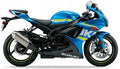 NAKLEJKI NA MOTOCYKL JUULA DO SUZUKI GSXR 600 2017-2018 NIEBIESKI YSF