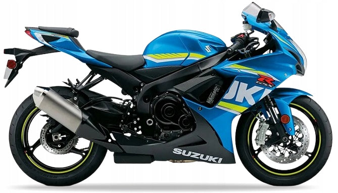 NAKLEJKI NA MOTOCYKL JUULA DO SUZUKI GSXR 600 2017-2018 NIEBIESKI YSF