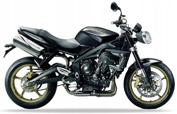 NAKLEJKI NA MOTOCYKL JUULA DO TRIUMPH STREET TRIPLE 675 R 2012 PHANTOM CZARNY