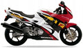 NAKLEJKI JUULA NA MOTOCYKL DO HONDA CBR 600 F 1996 BIAŁY NH196K