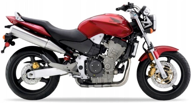 Naklejki na motocykl Honda Cb 919 F Hornet Us 2002-2007 Candy Glory Czerwony - Juula