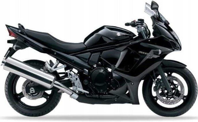 NAKLEJKI NA MOTOCYKL JUULA DO SUZUKI GSX 650 F 2010-2012 CZARNY YAY