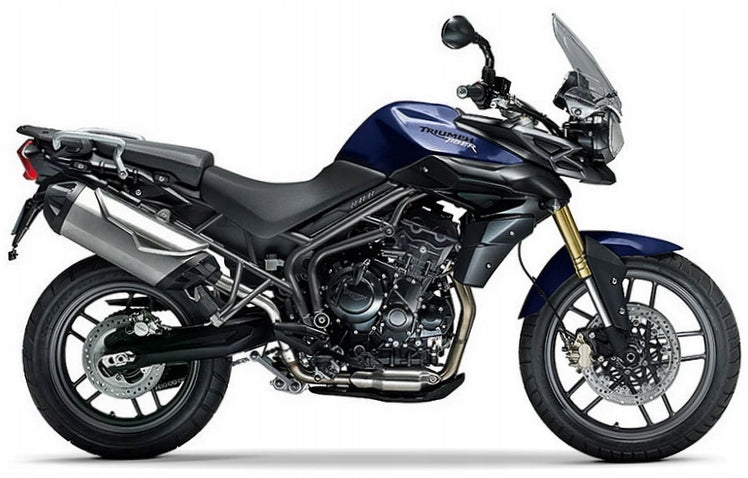 NAKLEJKI JUULA NA MOTOCYKL DO TRIUMPH TIGER 800 2011-2014 NIEBIESKI