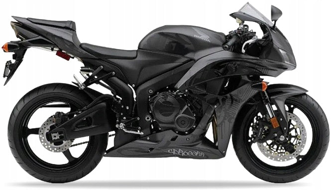 Naklejki na motocykl Honda Cbr 600 Rr 2008 Graffiti Szary Mat Nh303Ba - Juula