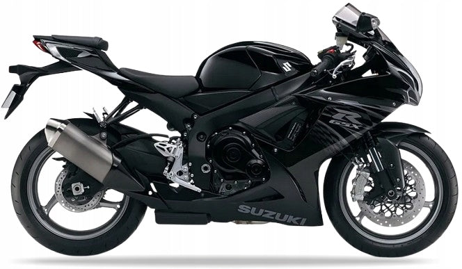 NAKLEJKI NA MOTOCYKL JUULA DO SUZUKI GSXR 600 2011-2012 CZARNY YVB