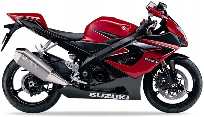JUUL STICKERS FOR SUZUKI GSX-R 1000 2006 RED YHL BLACK 019 