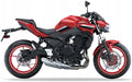 NAKLEJKI NA MOTOCYKL JUULA DO KAWASAKIZ 650 2022 ANNIVERSARY CZERWONY
