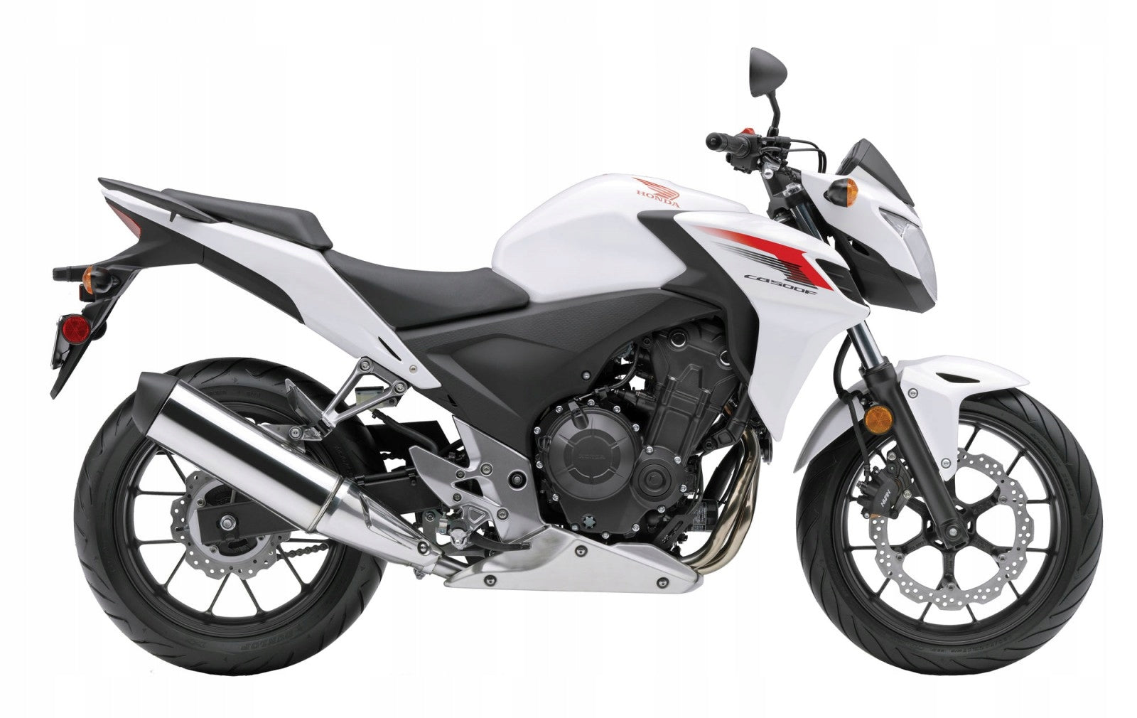 Naklejki na motocykl Honda Cb 500 F 2013-2014 Biały - Juula