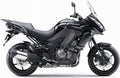 NAKLEJKI NA MOTOCYKL JUULA DO KAWASAKI VERSYS 1000 2015 CZARNY