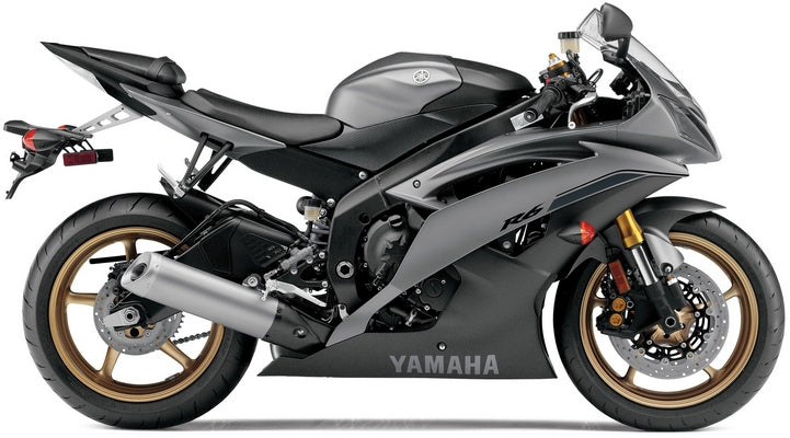 NAKLEJKI NA MOTOCYKL JUULA DO YAMAHA YZF R6 2014 SZARY RJ15