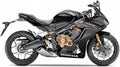 Naklejki na motocykl Honda Cbr 650 R 2021 Czarny Matt Nh436 Srebrny - Juula