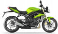 NAKLEJKI NA MOTOCYKL JUULA DO TRIUMPH STREET TRIPLE 675 2014-2015 COSMIC ZIELONY