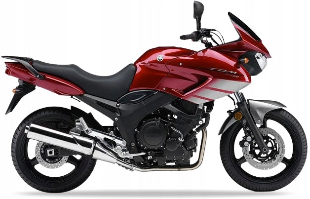 Autocollants JUUL pour moto Yamaha TDM 900 2008 rouge foncé K 