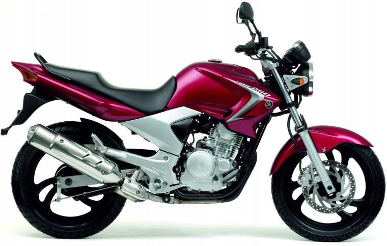 NAKLEJKI NA MOTOCYKL JUULA DO YAMAHA YBR 250 2007-2009 CZERWONY K DRMK