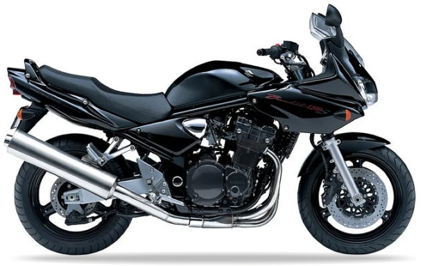 NAKLEJKI JUULA NA MOTOCYKL DO SUZUKI GSF 1200 S BANDIT 2005 CZARNY YAY