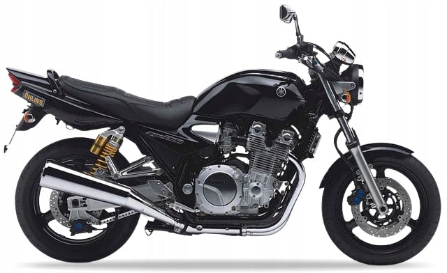 NAKLEJKI NA MOTOCYKL JUULA DO YAMAHA XJR 1300 2004 CZARNY X