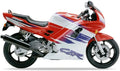 NAKLEJKI JUULA NA MOTOCYKL DO HONDA CBR 600 F 1994 BIAŁY NH196 CZERWONY
