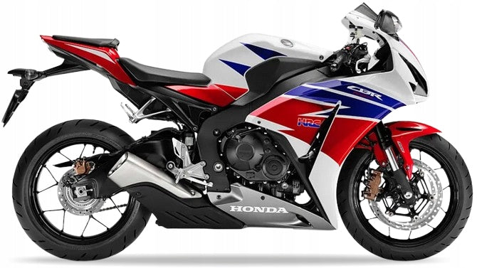 Naklejki na motocykl Honda Cbr 1000 Rr 2013-2016 Fireblade Hrc Biały Nh196 - Juula