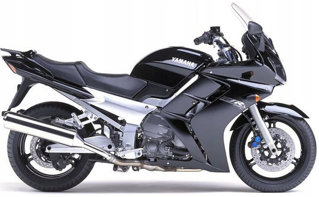 NAKLEJKI JUULA NA MOTOCYKL DO YAMAHA FJR 1300 2001-2002 CZARNY