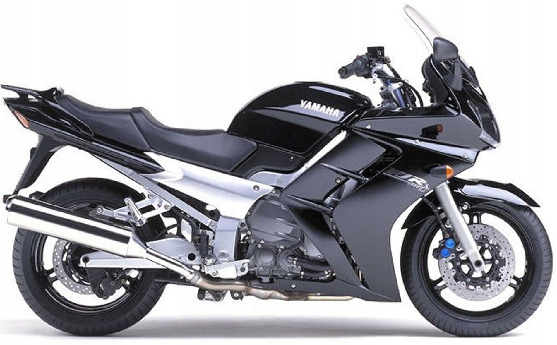 NAKLEJKI JUULA NA MOTOCYKL DO YAMAHA FJR 1300 2001-2002 CZARNY