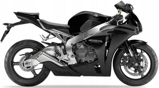 Naklejki na motocykl Honda Cbr 1000 Rr 2011 Fireblade Czarny Nhb01 - Juula