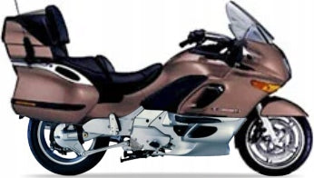 NAKLEJKI NA MOTOCYKL JUULA DO BMW K 1200 LT 2003 ZŁOTY