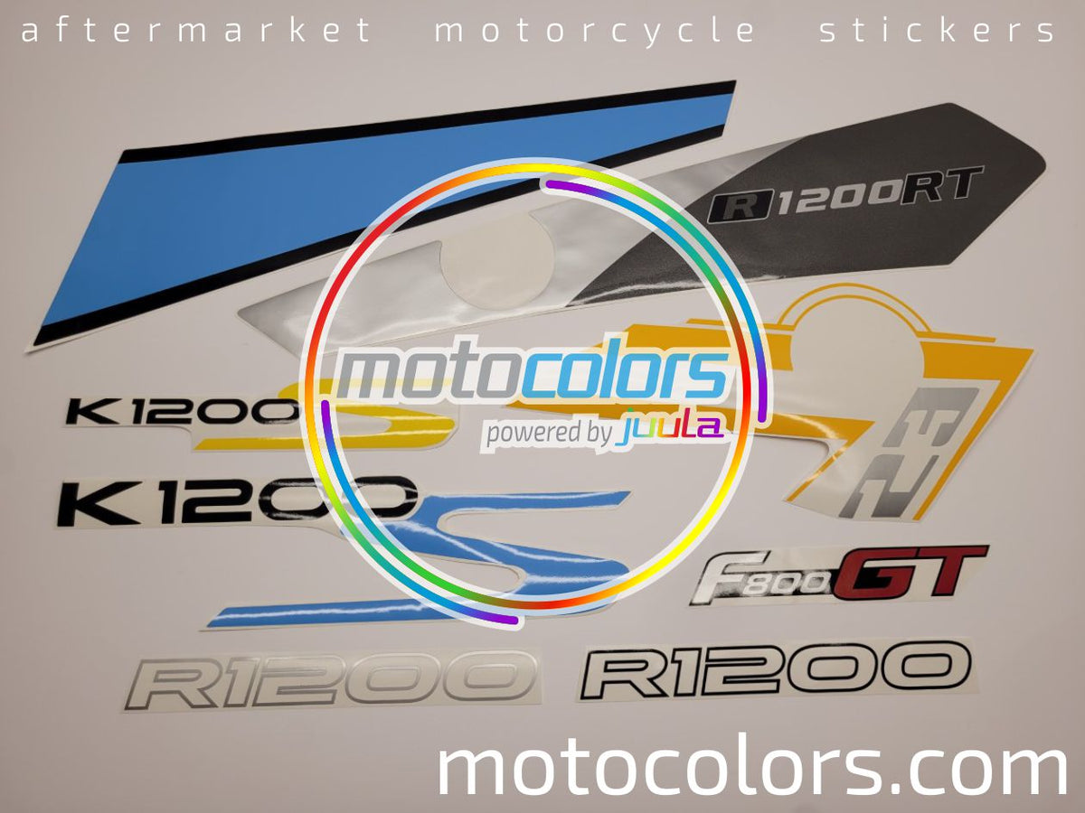 bmw r1200 r1200st r1200gs adventure naklejki decals stickers aufkleber