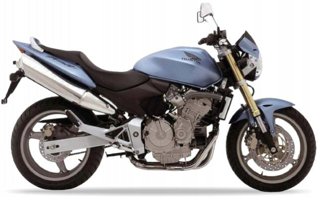 Naklejki na motocykl Honda Cb 600 F Hornet 2005-2006 Niebieski Mat B186 - Juula