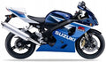 NAKLEJKI NA MOTOCYKL JUULA DO SUZUKI GSXR 600 2005 NIEBIESKI NO.2 YBA BIAŁY YBD
