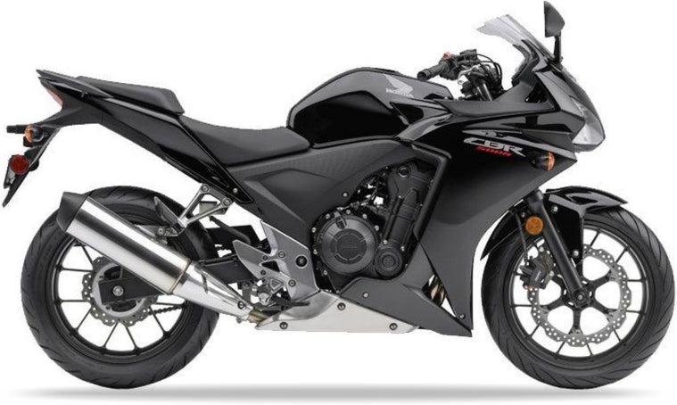 Autocollants JUUL pour moto Honda CBR 500 R 2013 Noir NHB01 