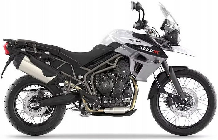 NAKLEJKI NA MOTOCYKL JUULA DO TRIUMPH TIGER 800 XC 2015-2017 BIAŁY