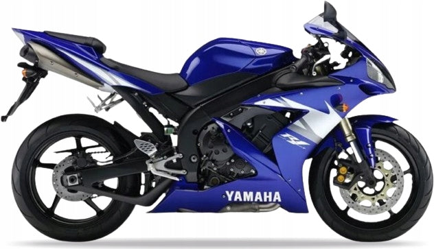 NAKLEJKI NA MOTOCYKL JUULA DO YAMAHA YZF R1 2005 NIEBIESKI RN12