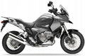 Naklejki na motocykl Honda Vfr 1200 X Crosstourer 2012 Srebrny Nha30 - Juula