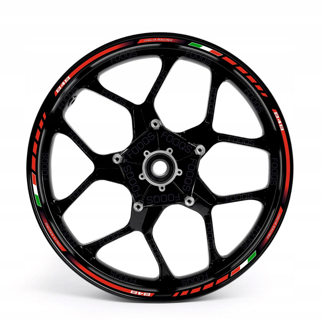 NAKLEJKI NA FELGI JUULA DO DUCATI-848