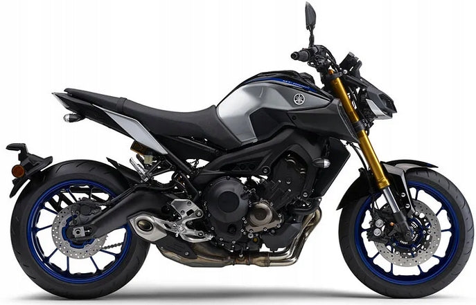 NAKLEJKI NA MOTOCYKL JUULA DO YAMAHA MT-09 SP 2018 CZARNY MATT MBL2