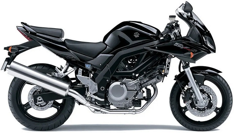NAKLEJKI NA MOTOCYKL JUULA DO SUZUKI SV 650 S 2007 CZARNY YAY