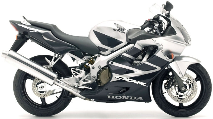 NAKLEJKI JUULA NA MOTOCYKL DO HONDA CBR 600 F 2006-2007 SREBRNY NHA30
