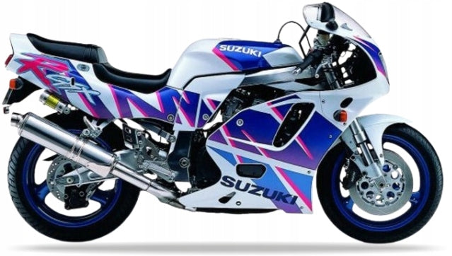 NAKLEJKI NA MOTOCYKL JUULA DO SUZUKI GSXR 750 1992 L99 NIEBIESKI BIAŁY