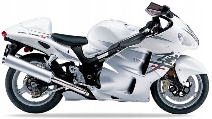 NAKLEJKI NA MOTOCYKL JUULA DO SUZUKI GSX 1300 R HAYABUSA 2006 Limited CZZ BIAŁY YC3 SRE