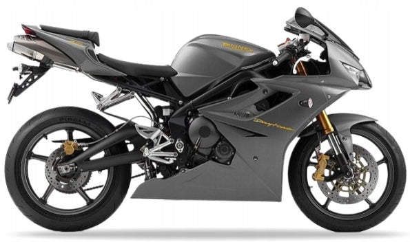 NAKLEJKI JUULA NA MOTOCYKL DO TRIUMPH DAYTONA 675 2006 GRAFITOWY