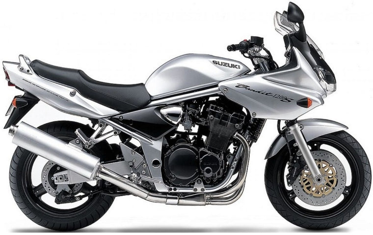 NAKLEJKI NA MOTOCYKL JUULA DO SUZUKI GSF 1200 S BANDIT 2001 2003 2005 SREBRNY YD8