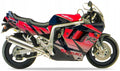 NAKLEJKI NA MOTOCYKL JUULA DO SUZUKI GSX-R 1100 1992 M01 CZARNY CZERWONY